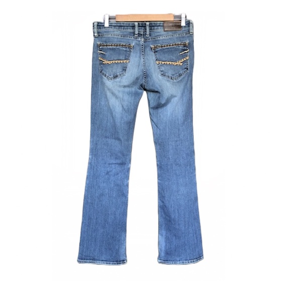 BKE Denim - BKE Women’s Stella Denim Low Rise Stretch Bootcut Jeans Medium Wash 28R x 31.5”